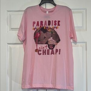 Bella Canvas Pink Graphic Tee